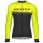 SCOTT RC PRO Wielershirt Lange Mouw Sulphur Yellow/Black