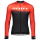SCOTT RC PRO Wielershirt Lange Mouw Fiery Red/Black