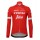Trek Segafredo 2018 Rood Wielershirt Lange Mouw