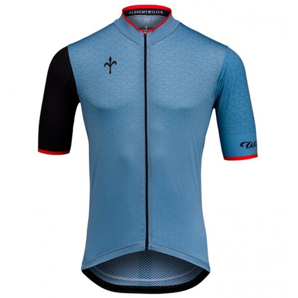 Wilier GRINTA Blauw Wielershirt Korte Mouw