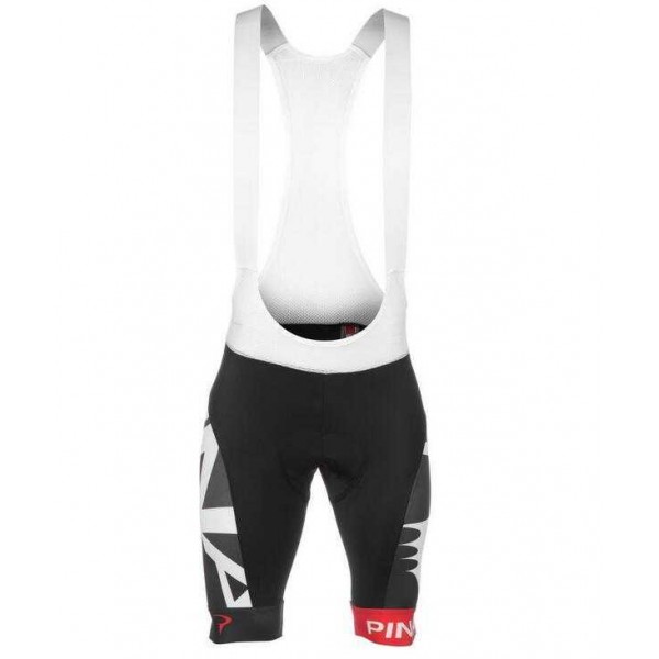 2016 Pinarello Korte Fietsbroeken Bib Zwart Rood Blauw