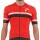 Pinarello Corsa Wielershirt Korte Mouw Rood Zwart