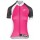 2016 Pinarello Wielershirt Korte Mouw Rood Zwart Vrouw