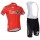 2015 RusVelo Fietskleding Set Fietsshirt Met Korte Mouwen+Korte Koersbroek