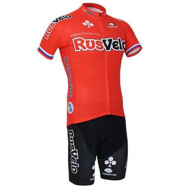 2015 RusVelo Fiskleding Fisshirt Korte+Korte Fisbroeken