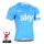 2015 Sky Wielershirt Met Korte Mouwen Zwart