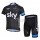 Teams Sky 2014 Wielerkleding Set Wielershirts Korte Mouw+Fietsbroek