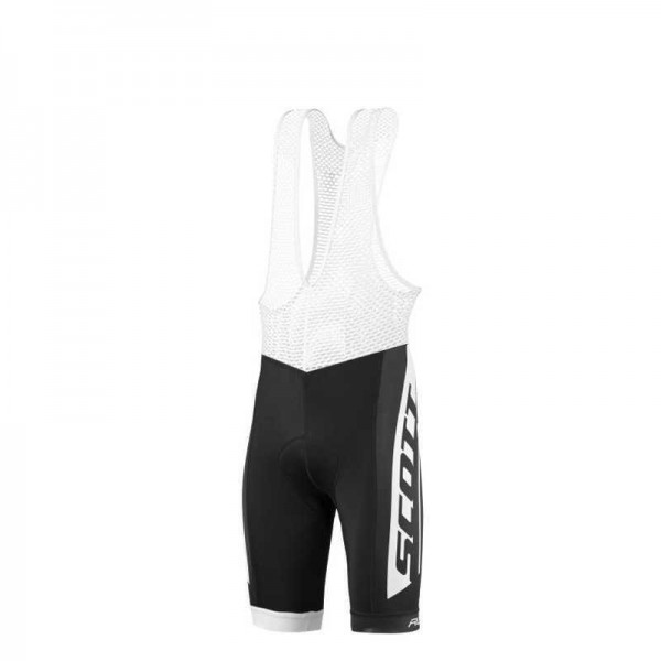 2016-2017 Scott RC Wielershirt Korte Fietsbroeken Bib Wit