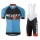 2015 Scott RC Pro Zwart-Blauw Fietskleding Set Fietsshirt Met Korte Mouwen+Korte Koersbroek