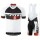 2015 Scott RC Pro Zwart-Wit-Rood Fietskleding Set Fietsshirt Met Korte Mouwen+Korte Koersbroek