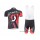 Scott RC Pro Fietskleding Set Fietsshirt Met Korte Mouwen+Korte Koersbroek Rood Zwart