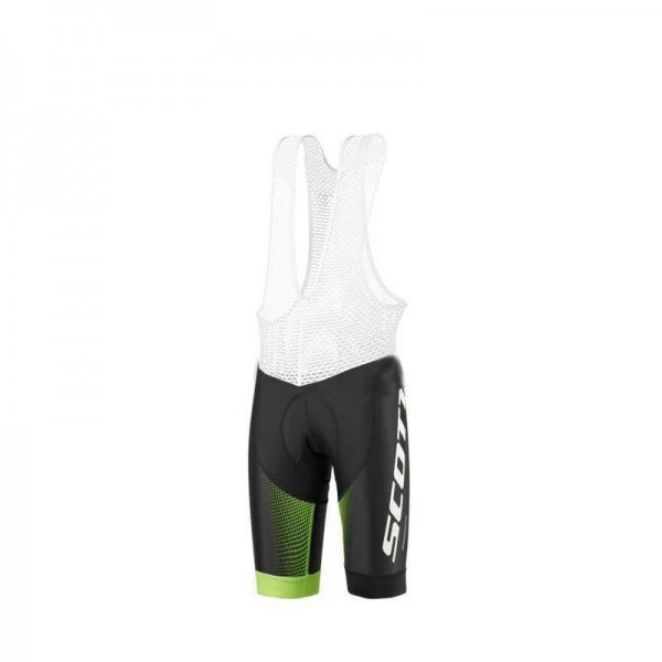 2016-2017 Scott RC Wielershirt Korte Fietsbroeken Bib Groen