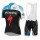 2016 Team Specialized Fietskleding Set Fietsshirt Met Korte Mouwen+Korte Koersbroek Zwart Blauw Wit