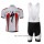 Specialized S-Work Fietskleding Set Fietsshirt Met Korte Mouwen+Korte Koersbroek Wit