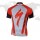 Specialized Outlet Wielershirt Met Korte Mouwen Wit Rood Zwart 2013