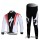 Specialized Pro Team S-Works Wielerkleding Set Wielershirts Lange Mouw+Lange Fietsbroeken Wit Zwart Rood