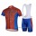 Spider-Man Fietskleding Set Fietsshirt Met Korte Mouwen+Korte Koersbroek Rood Blauw