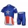 Captain America Wielerkleding Set Wielershirts Korte Mouw+Fietsbroek