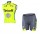 2016 Tinkoff Fietskleding Wielershirt Zonder Mouwen+Fietsbroek-Korte Geel Fluorescent
