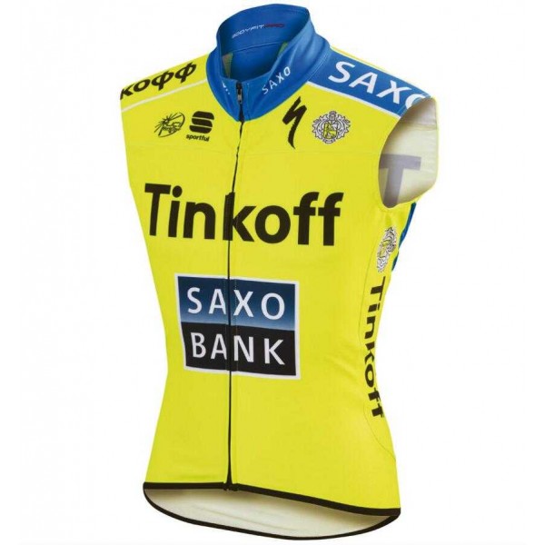 2015 Tinkoff Wielershirt Zonder Mouwen