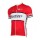 2015 WILIER Wit Rood Wielershirt Met Korte Mouwen